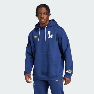 Pull-over de sport 'Real Madrid VRCT' ADIDAS ORIGINALS en bleu : devant
