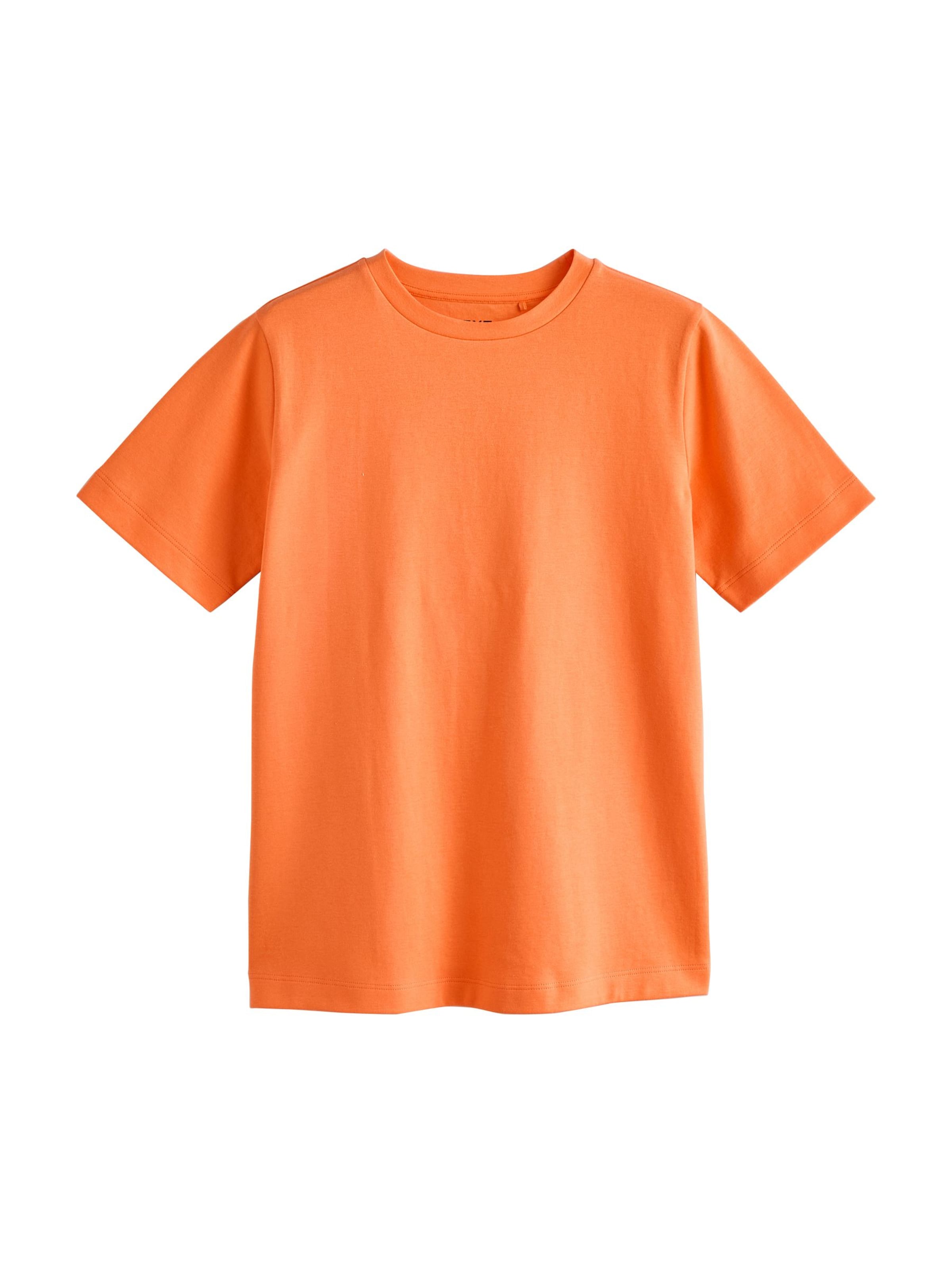 Next Shirt in Oranje: voorkant