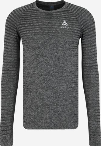 T-Shirt fonctionnel 'Essential' ODLO en gris : devant