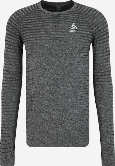 ODLO Performance Shirt 'Essential' in mottled grey / White, Item view