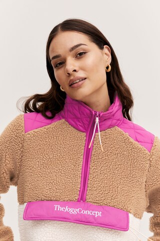 The Jogg Concept Fleece jas in Roze