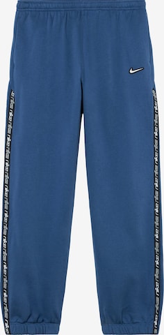 mėlyna Nike Sportswear Laisvas Kelnės: priekis