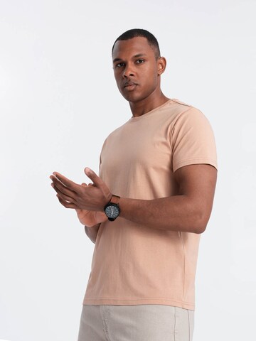Ombre Shirt 'OM-TSBS-0146' in Beige