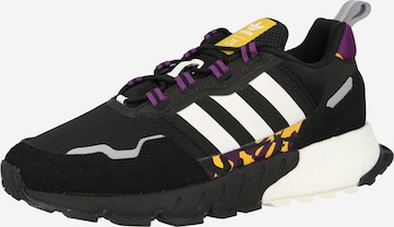 Baskets basses 'ZX 1K Boost' ADIDAS ORIGINALS en noir : devant