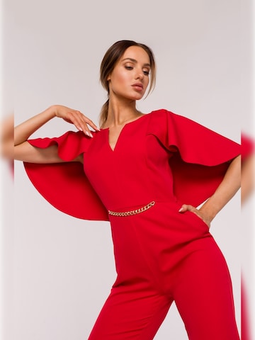 made of emotion - Jumpsuit 'M670 ' en rojo