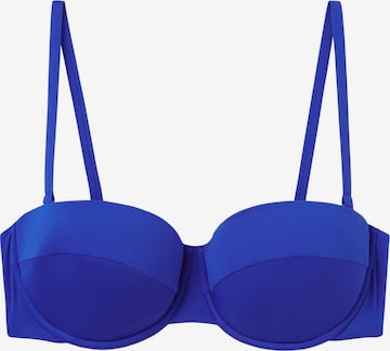 CALZEDONIA Bikinitop in Blau: Vorderseite