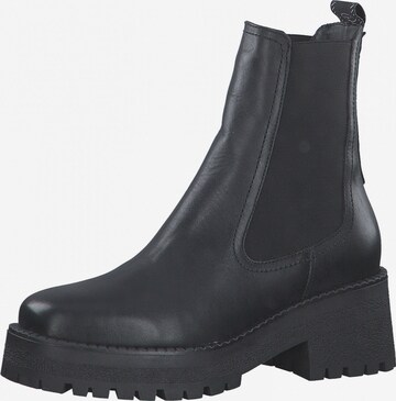 TAMARIS Chelsea boots in Black: front