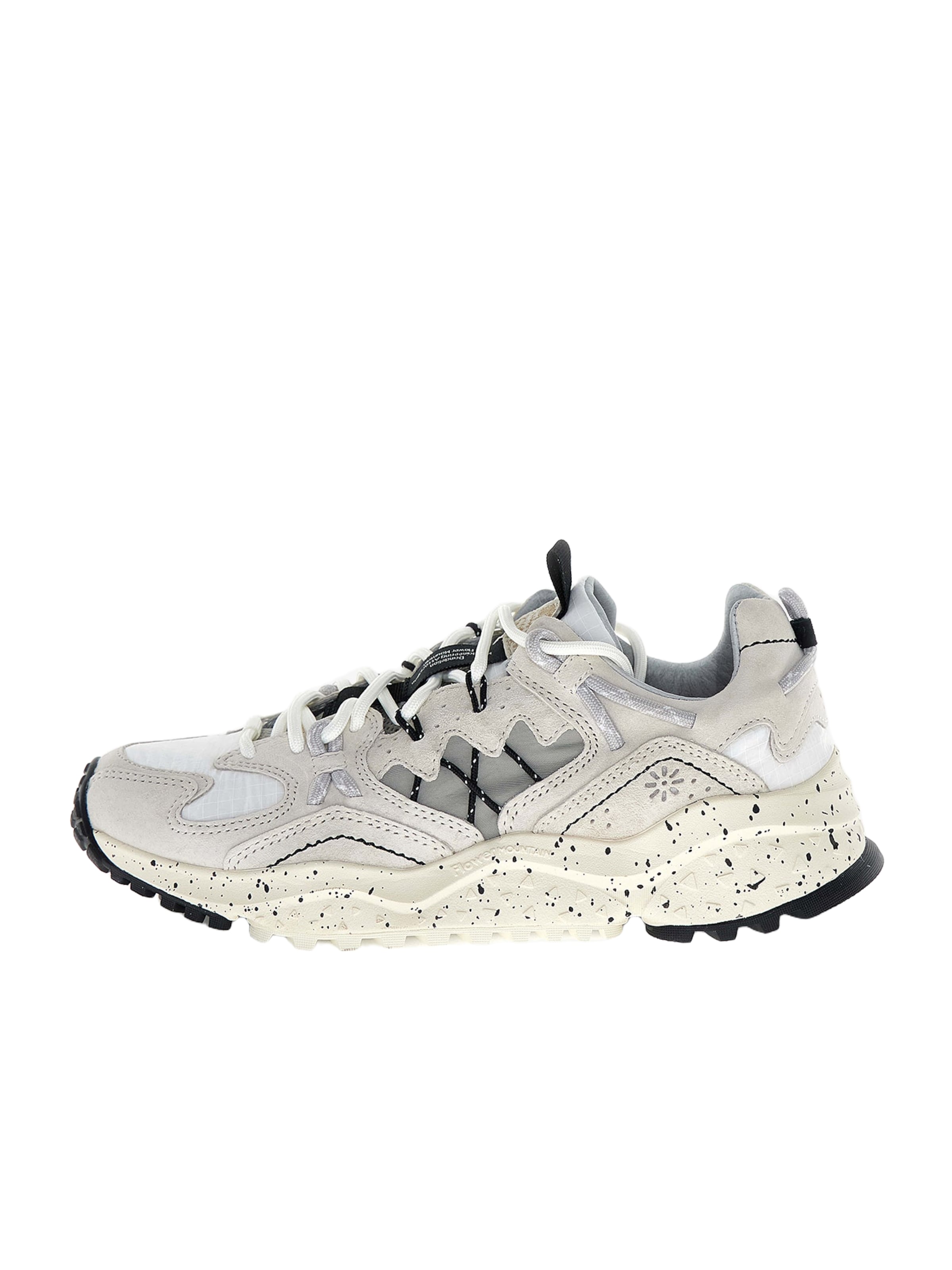 Flower Mountain Sneakers laag 'Yamabushi' in Beige: voorkant