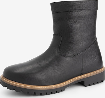 Travelin Boots 'Fyresdal' in Zwart: voorkant
