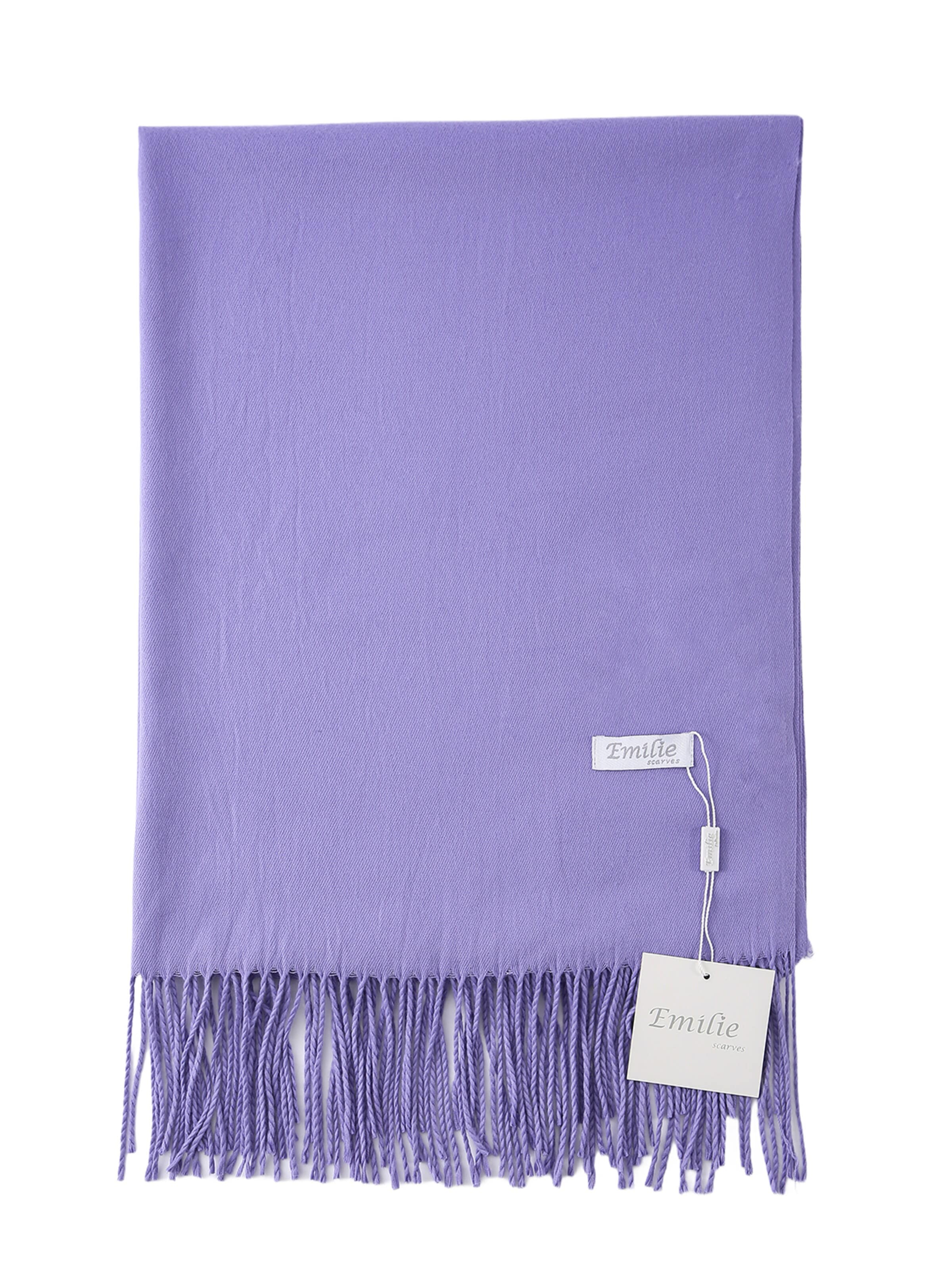 Emilie collection Sjaal 'Pashmina scarf' in Lila: voorkant
