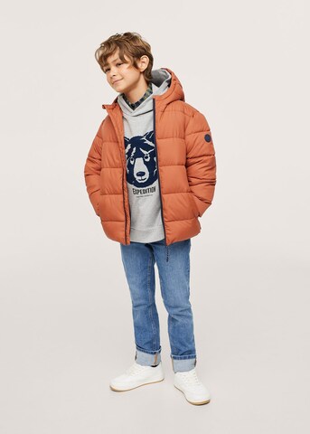 MANGO KIDS Jacke 'America' in Orange