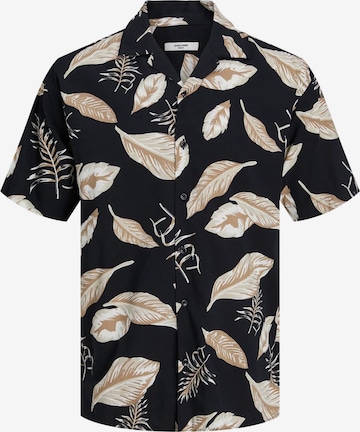 Camicia 'Drew' di JACK & JONES in nero: frontale