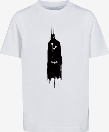 F4NT4STIC T-Shirt 'DC Comics Batman Arkham Knight Ghost' in Weiß: predná strana