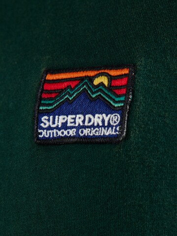 žalia Superdry Marškinėliai 'GREAT OUTDOORS'