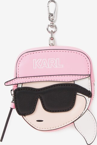 Karl Lagerfeld Lommebok 'Ikonik Varsity' i rosa: forside