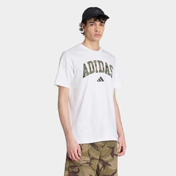 ADIDAS SPORTSWEAR Performance Shirt in White: front