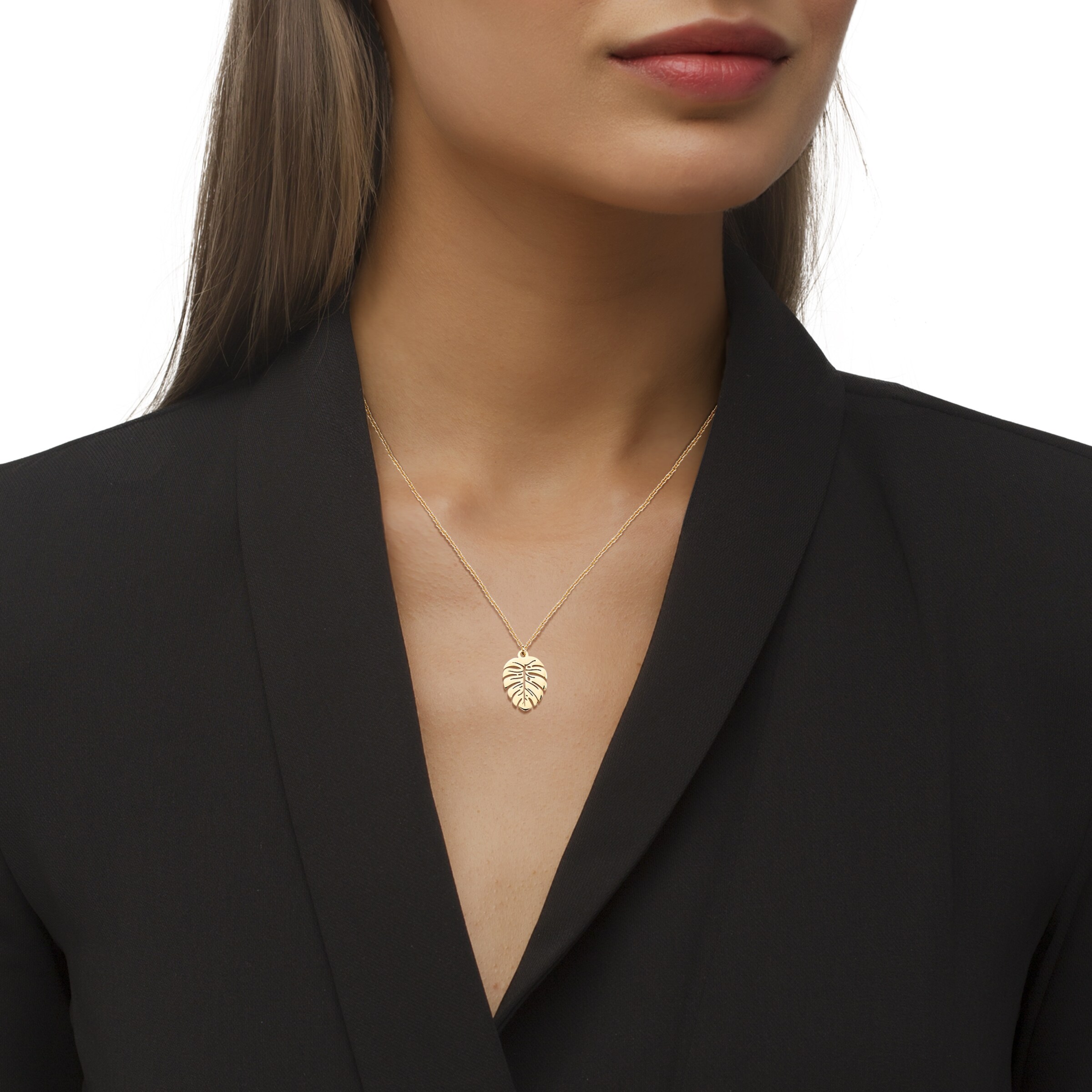 Heideman Necklace 'Folium' in Gold