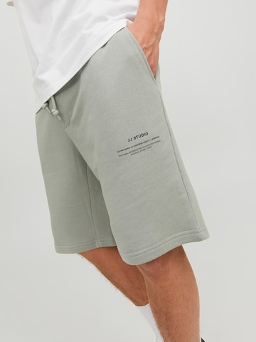 JACK & JONES Regular Pants 'FELIX' in Grey