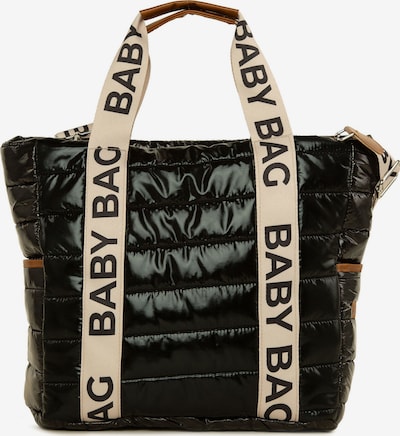 BagMori Wickeltasche in hellbeige / schwarz, Produktansicht