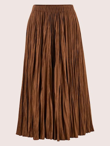 MADELEINE Skirt in Brown: front