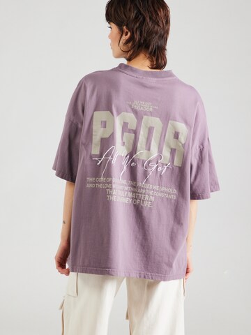 T-shirt 'CRISSY' Pegador en violet : devant