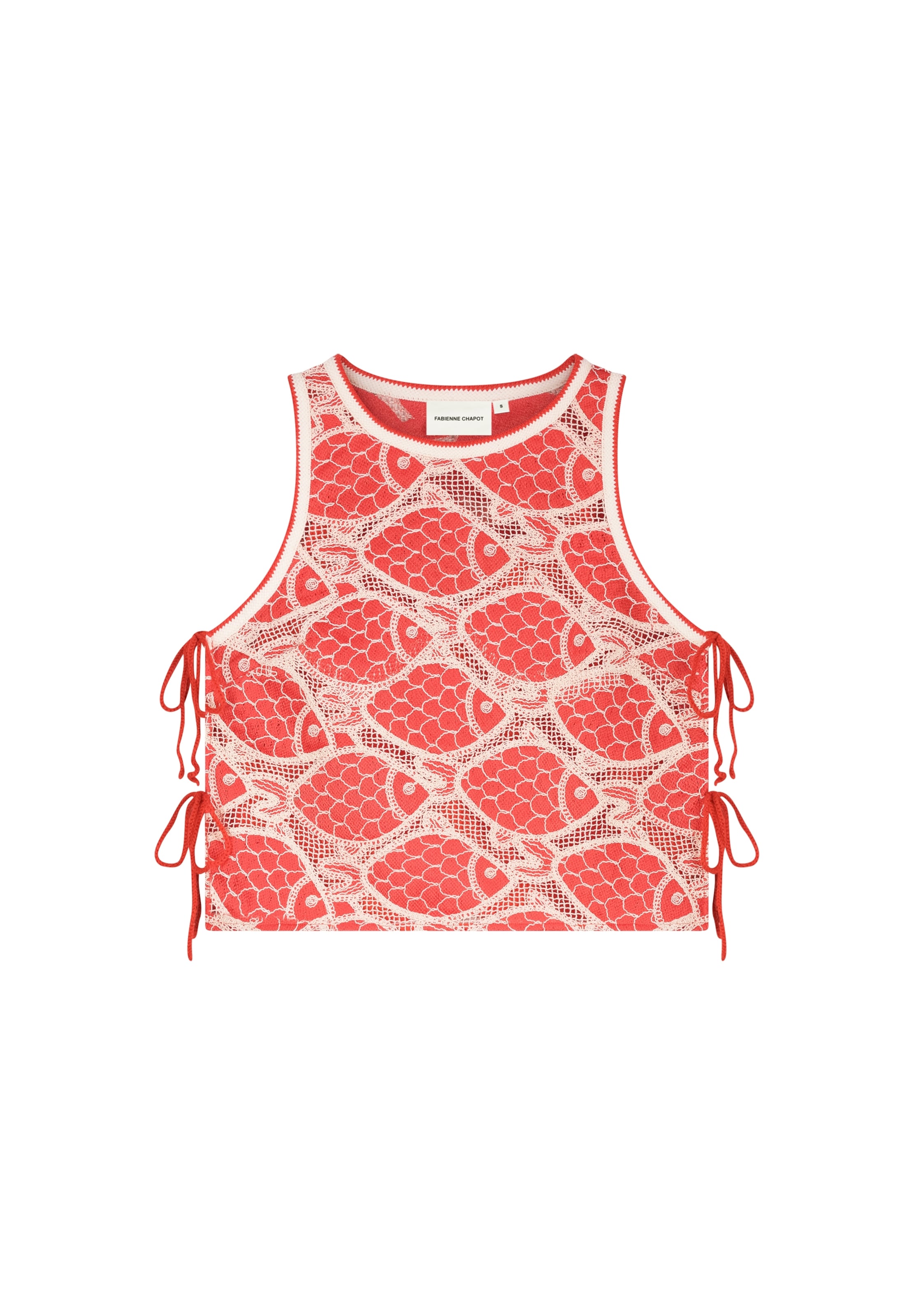 Fabienne Chapot Top in Orange: Vorderseite