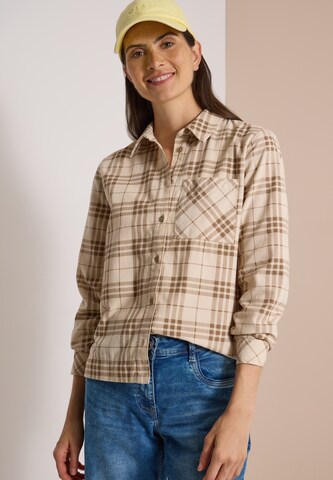 CECIL Bluse in Braun