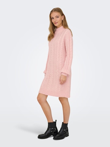 ONLY Strikkjole 'IDA' i pink