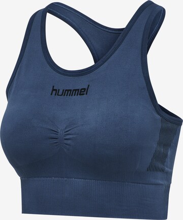 Bustino Reggiseno sportivo di Hummel in blu