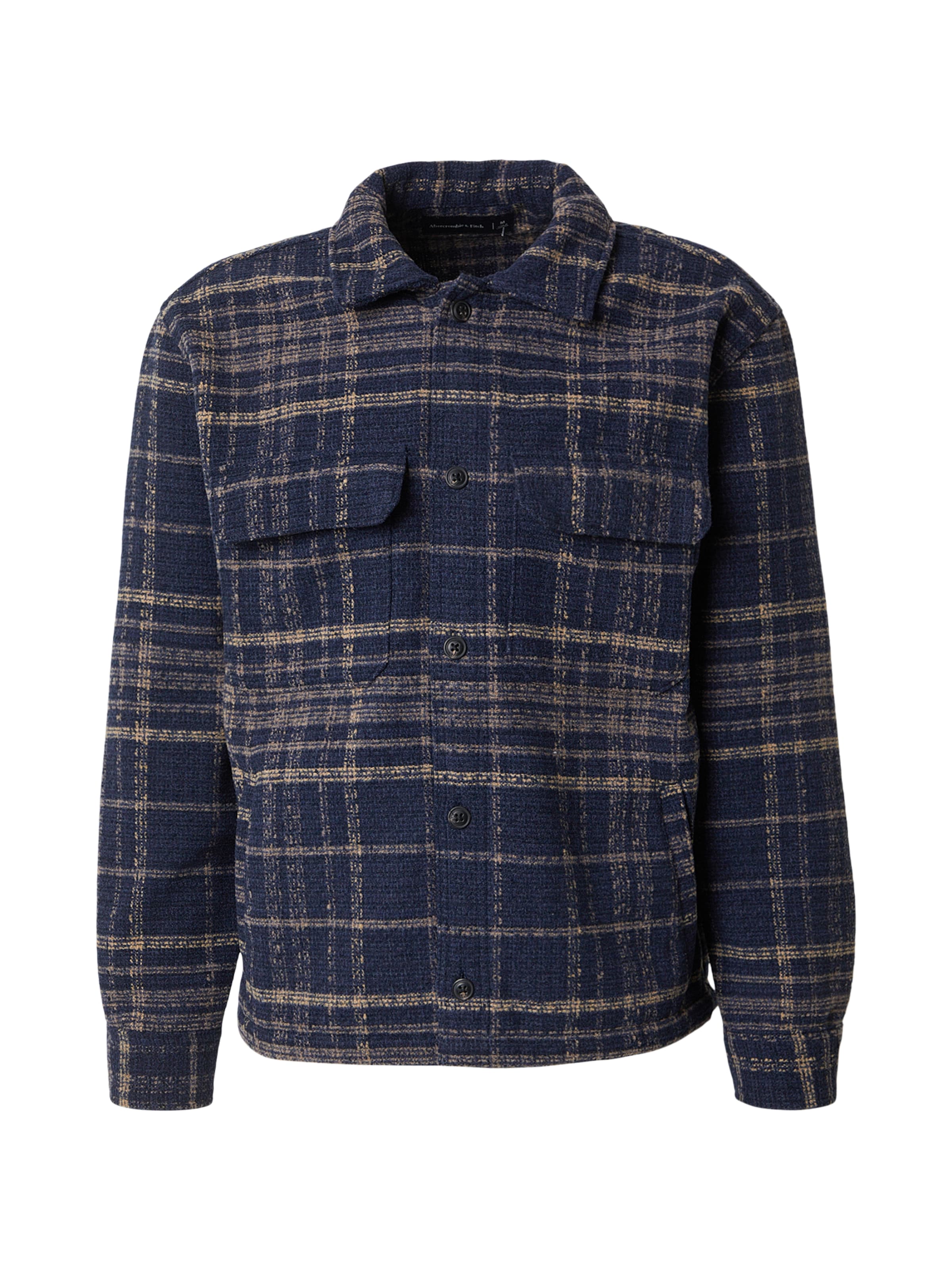 Abercrombie & Fitch - Chaqueta de entretiempo en azul: frente