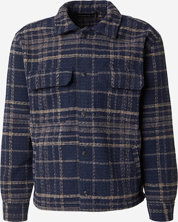 Abercrombie & Fitch - Chaqueta de entretiempo en azul: frente