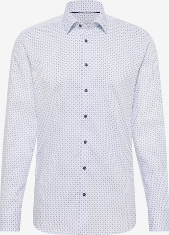 ETERNA Slim Fit Hemd in Blau: Vorderseite