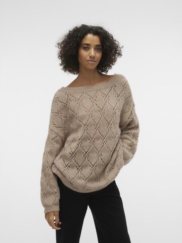 VERO MODA Pullover i brun