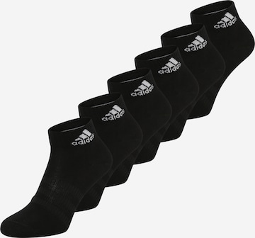 Chaussettes de sport ADIDAS SPORTSWEAR en noir : devant