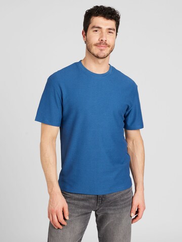 JACK & JONES - Camisa 'CLEAN' em azul: frente