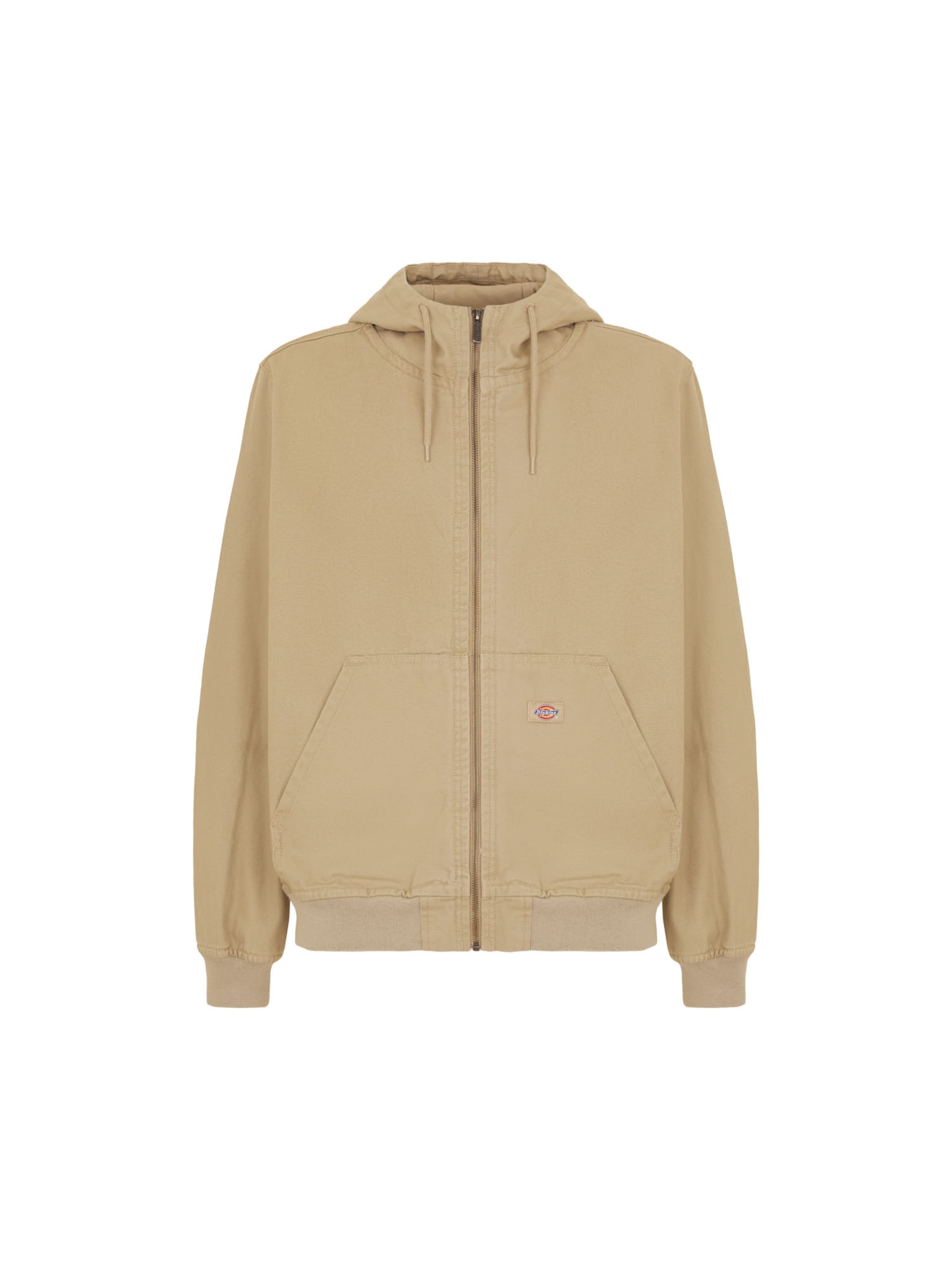 DICKIES Jacke 'Duck in Beige: Vorderseite
