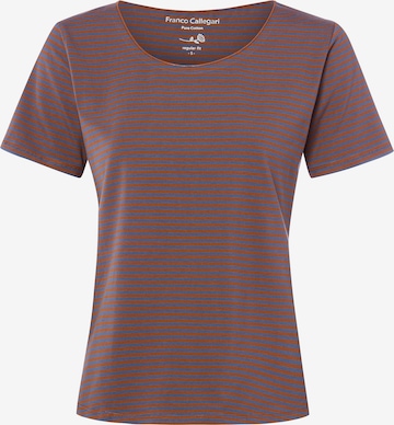 Franco Callegari T-Shirt in Braun: Vorderseite