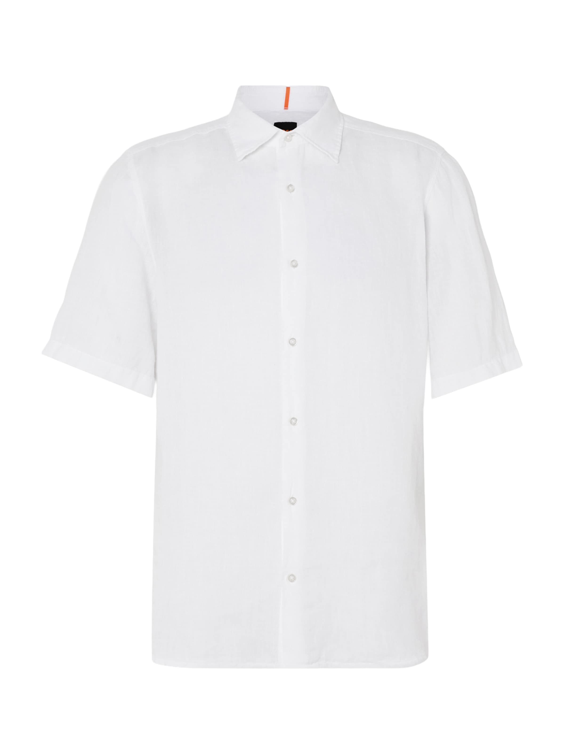 BOSS Regular fit Overhemd 'Rash_2' in Wit: voorkant