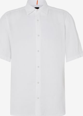 BOSS Regular fit Overhemd 'Rash_2' in Wit: voorkant