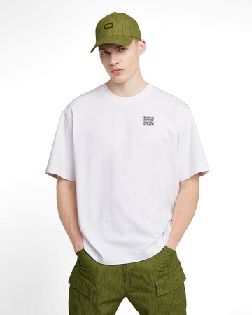 T-Shirt 'Boxy' G-STAR en blanc