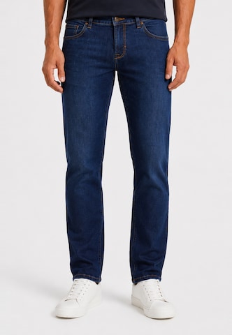 HECHTER PARIS Tapered Jeans 'H-BELFORT' in Blau: Vorderseite