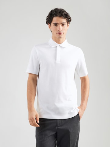 BOSS Black Paita 'P-Press' värissä valkoinen: etupuoli