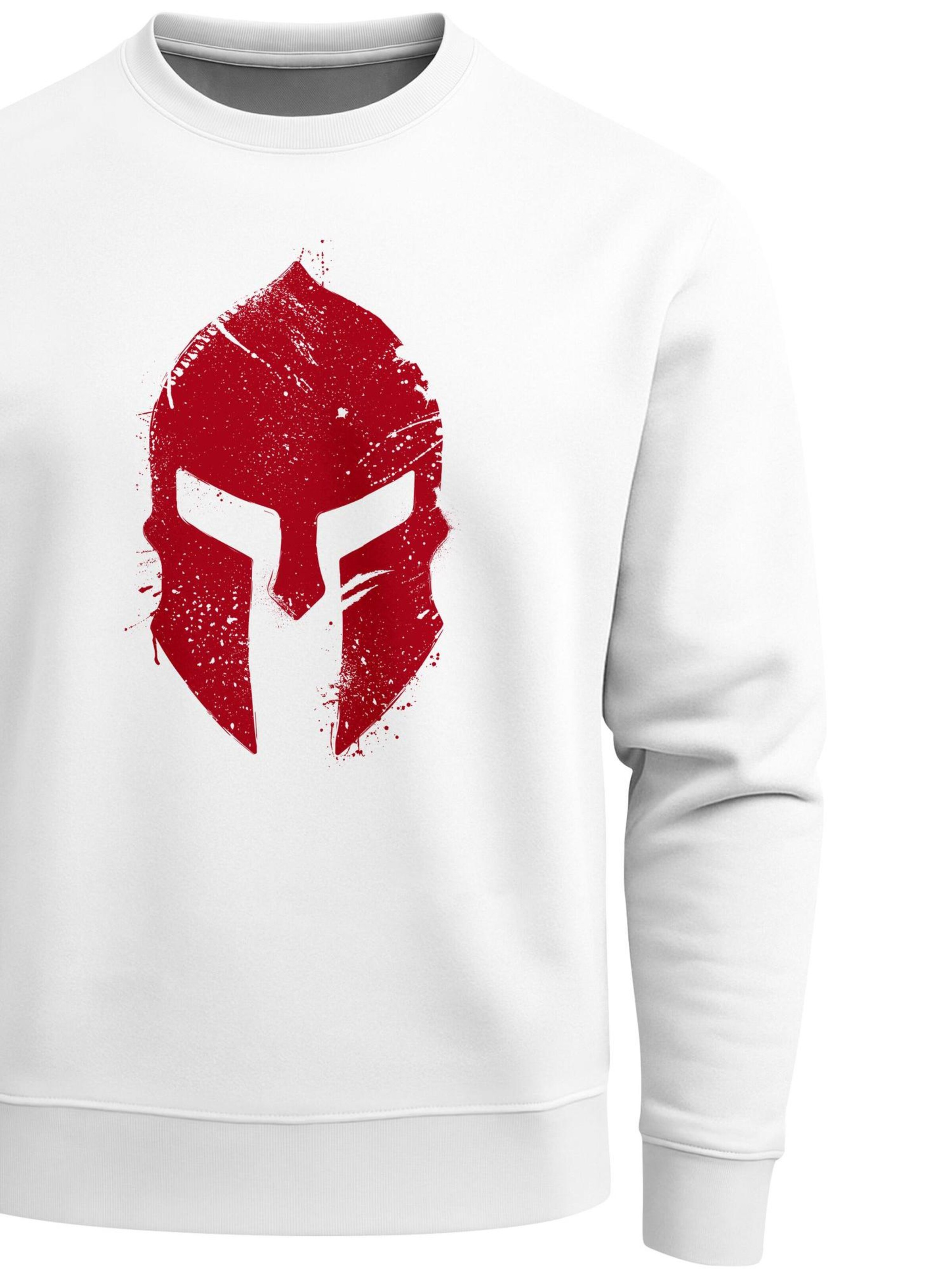 Neverless Sweatshirt 'Sparta 2' in White