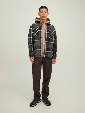 Regular fit Camicia 'Jay' di JACK & JONES in grigio