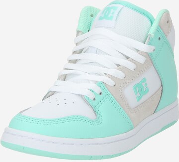 DC Shoes High-Top Sneakers 'MANTECA 4' in Green: front