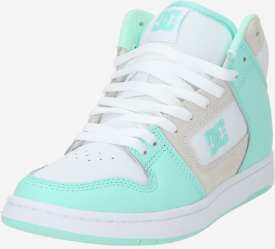 DC Shoes High-top trainers 'MANTECA 4' in Light grey / Jade / White, Item view