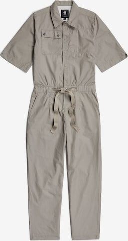 G-STAR Jumpsuit 'Army' in Groen: voorkant