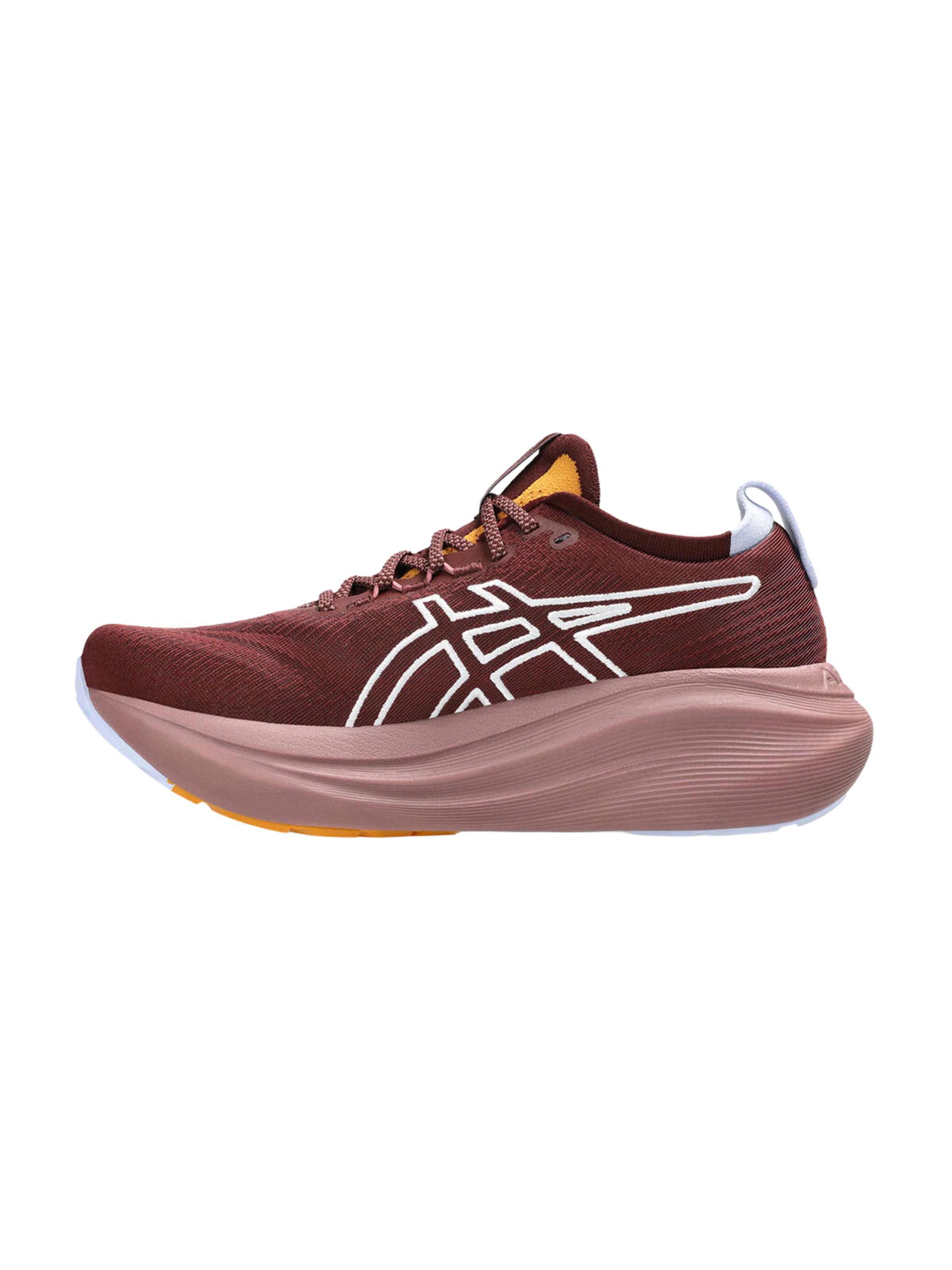ASICS Laufschuh 'NIMBUS 27' in Rot: Vorderseite