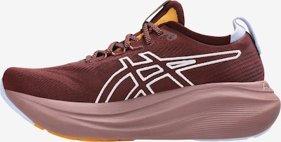 ASICS Tenisice za trčanje 'NIMBUS 27' u narančasto žuta / tamno crvena / bijela, Pregled proizvoda