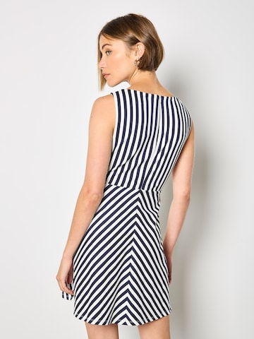 Apricot Dress in Blue